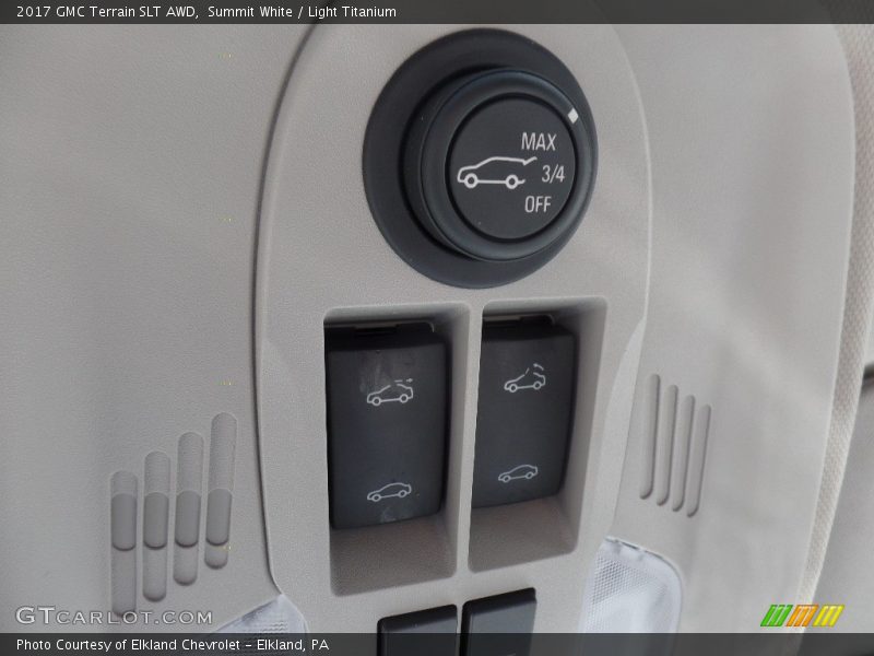 Summit White / Light Titanium 2017 GMC Terrain SLT AWD