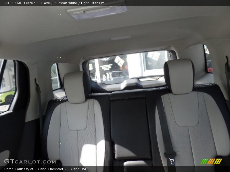 Summit White / Light Titanium 2017 GMC Terrain SLT AWD