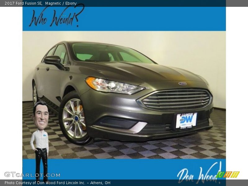Magnetic / Ebony 2017 Ford Fusion SE