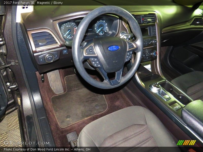 Magnetic / Ebony 2017 Ford Fusion SE