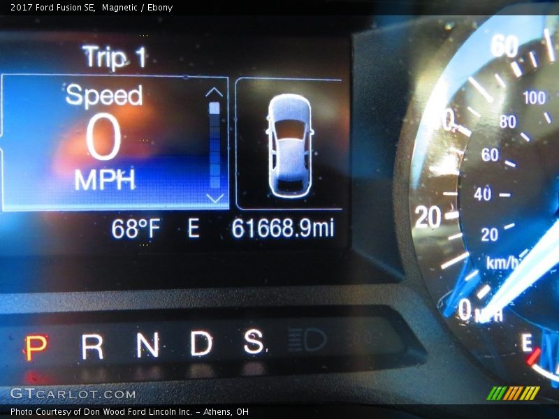 Magnetic / Ebony 2017 Ford Fusion SE