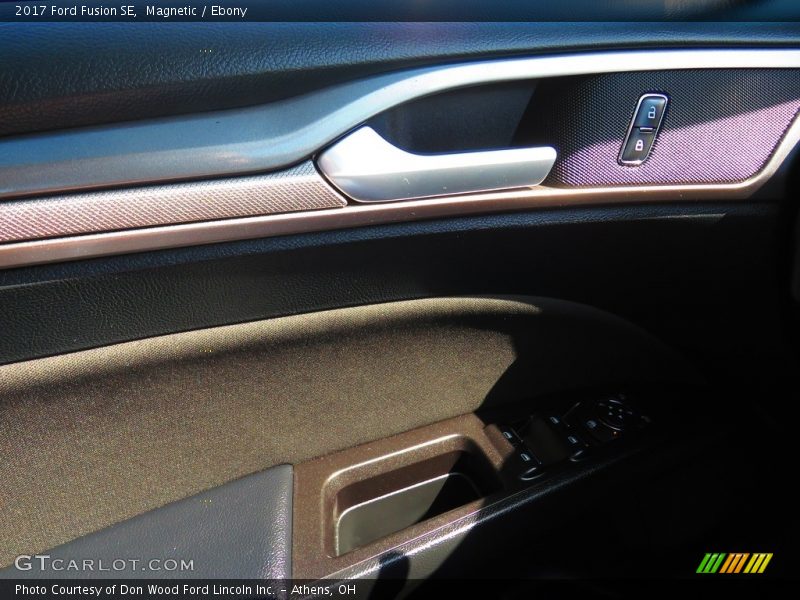Magnetic / Ebony 2017 Ford Fusion SE
