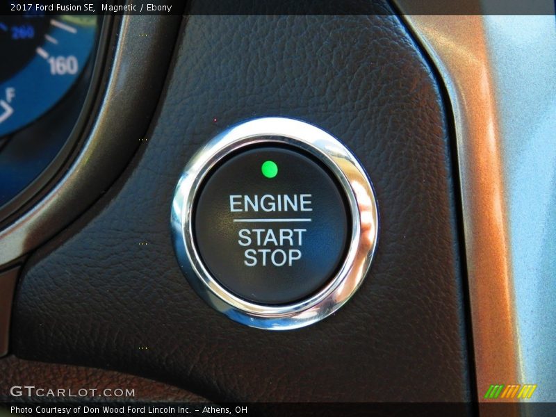 Magnetic / Ebony 2017 Ford Fusion SE