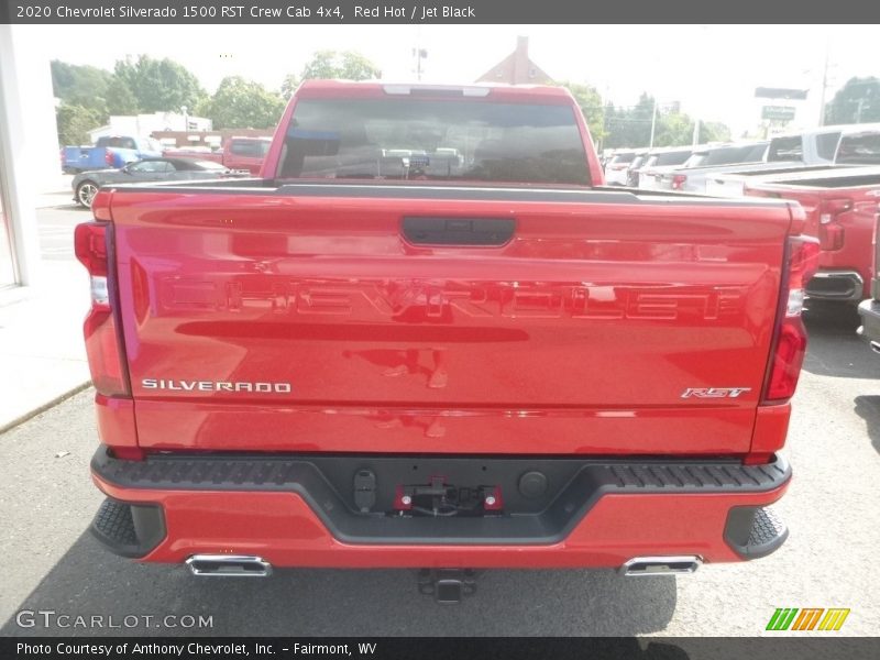 Red Hot / Jet Black 2020 Chevrolet Silverado 1500 RST Crew Cab 4x4