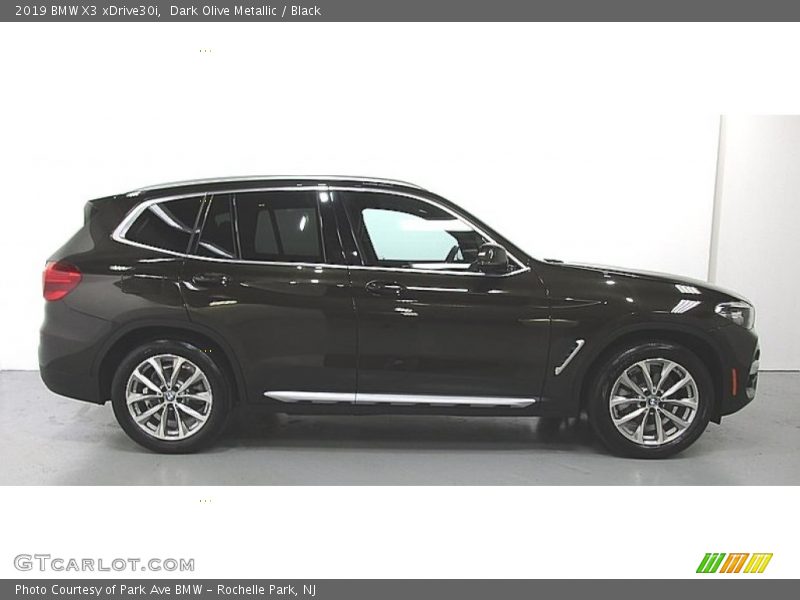 Dark Olive Metallic / Black 2019 BMW X3 xDrive30i