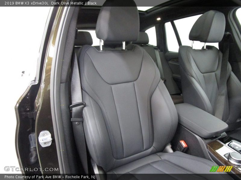 Dark Olive Metallic / Black 2019 BMW X3 xDrive30i