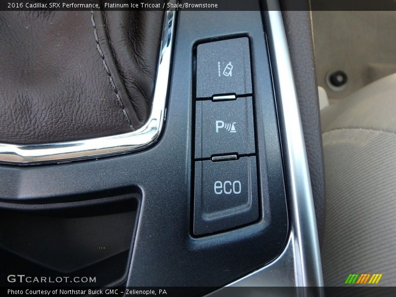 Platinum Ice Tricoat / Shale/Brownstone 2016 Cadillac SRX Performance