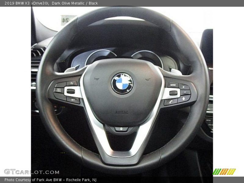 Dark Olive Metallic / Black 2019 BMW X3 xDrive30i