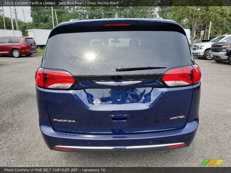 Jazz Blue Pearl / Deep Mocha/Black 2020 Chrysler Pacifica Limited