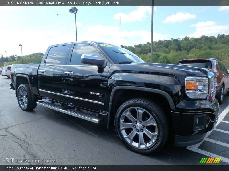 Onyx Black / Jet Black 2015 GMC Sierra 1500 Denali Crew Cab 4x4