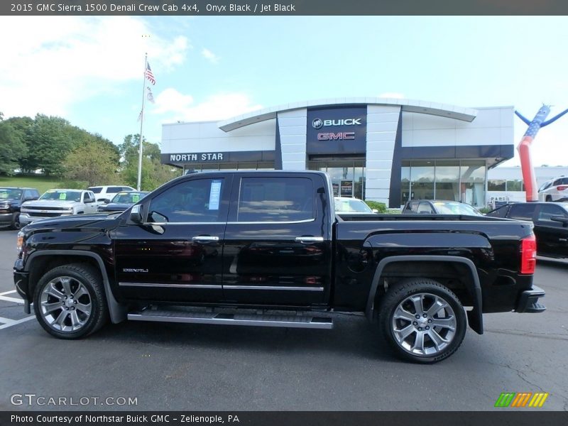 Onyx Black / Jet Black 2015 GMC Sierra 1500 Denali Crew Cab 4x4