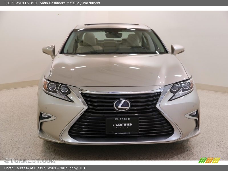 Satin Cashmere Metallic / Parchment 2017 Lexus ES 350