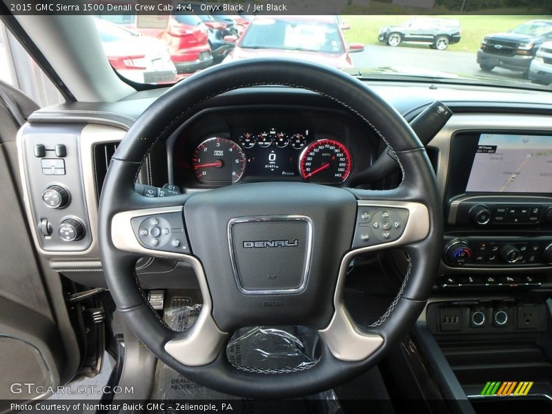 Onyx Black / Jet Black 2015 GMC Sierra 1500 Denali Crew Cab 4x4