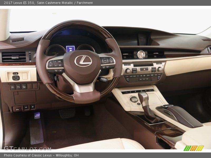 Satin Cashmere Metallic / Parchment 2017 Lexus ES 350