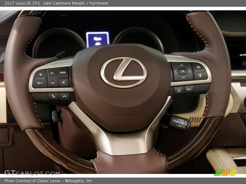 Satin Cashmere Metallic / Parchment 2017 Lexus ES 350