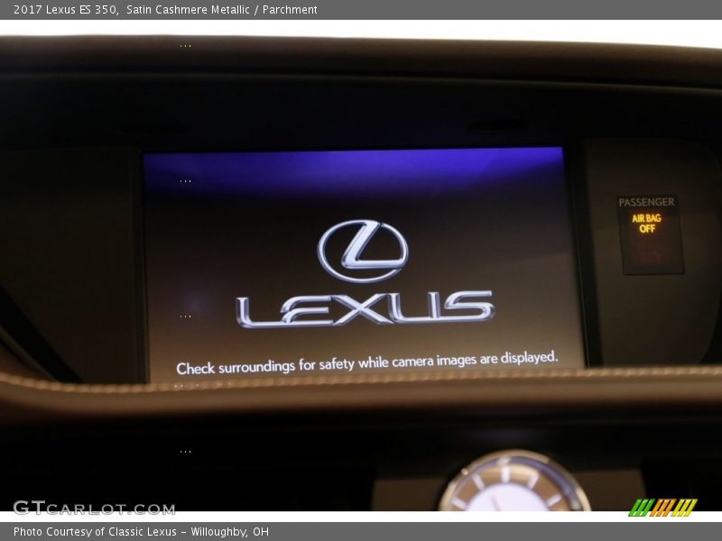 Satin Cashmere Metallic / Parchment 2017 Lexus ES 350