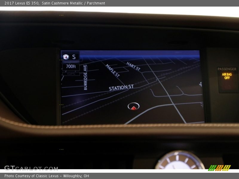 Satin Cashmere Metallic / Parchment 2017 Lexus ES 350