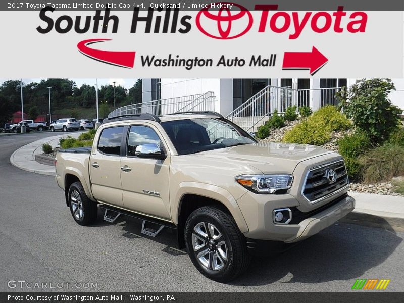 Quicksand / Limited Hickory 2017 Toyota Tacoma Limited Double Cab 4x4