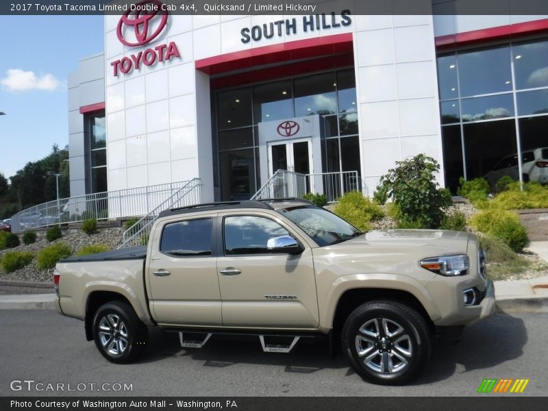 Quicksand / Limited Hickory 2017 Toyota Tacoma Limited Double Cab 4x4