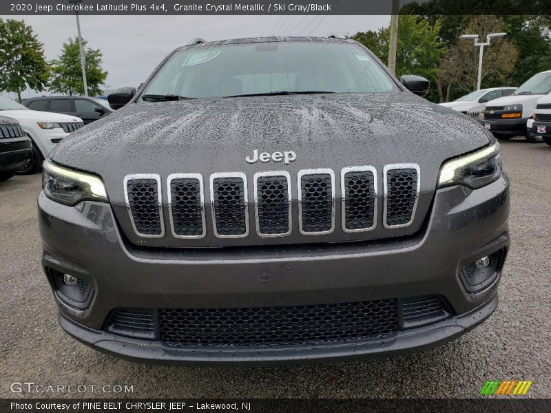 Granite Crystal Metallic / Ski Gray/Black 2020 Jeep Cherokee Latitude Plus 4x4