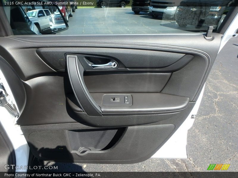 Summit White / Ebony 2016 GMC Acadia SLE AWD