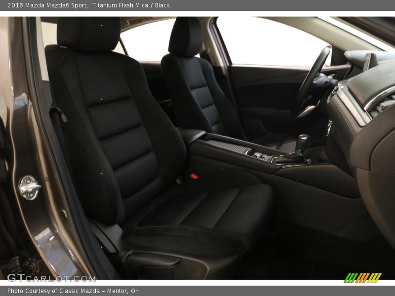 Titanium Flash Mica / Black 2016 Mazda Mazda6 Sport