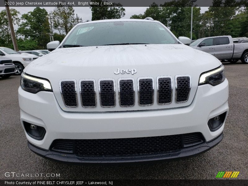 Bright White / Black 2020 Jeep Cherokee Latitude Plus 4x4