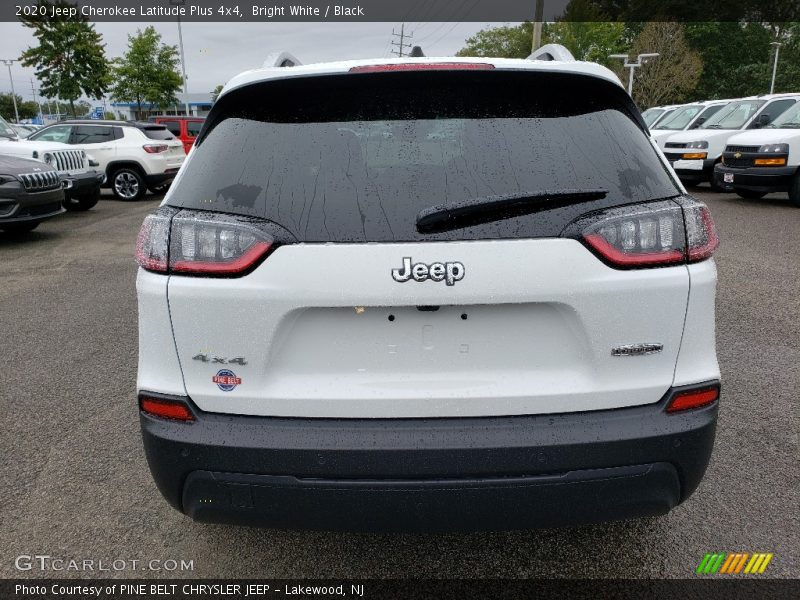 Bright White / Black 2020 Jeep Cherokee Latitude Plus 4x4