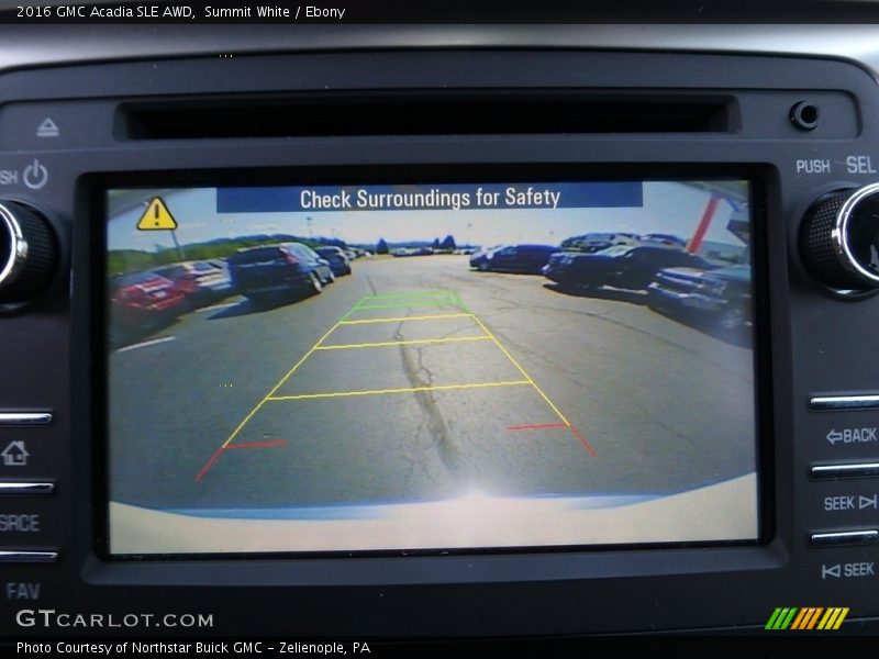 Summit White / Ebony 2016 GMC Acadia SLE AWD