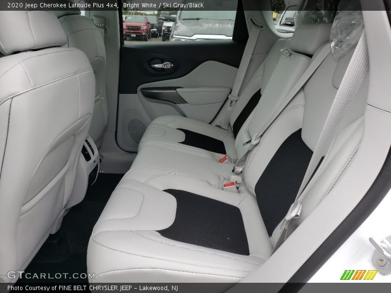Bright White / Ski Gray/Black 2020 Jeep Cherokee Latitude Plus 4x4