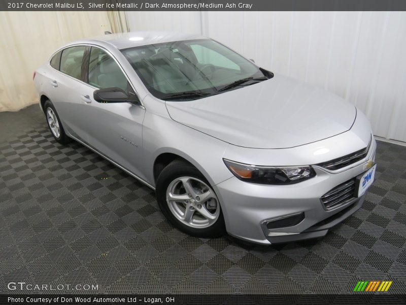 Silver Ice Metallic / Dark Atmosphere/Medium Ash Gray 2017 Chevrolet Malibu LS