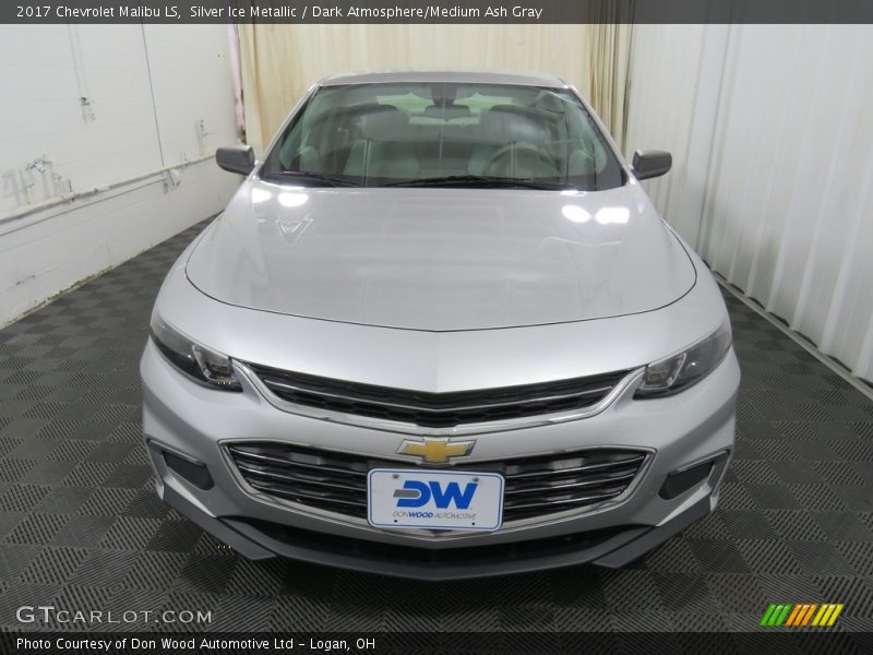 Silver Ice Metallic / Dark Atmosphere/Medium Ash Gray 2017 Chevrolet Malibu LS