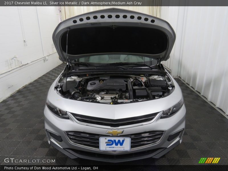 Silver Ice Metallic / Dark Atmosphere/Medium Ash Gray 2017 Chevrolet Malibu LS