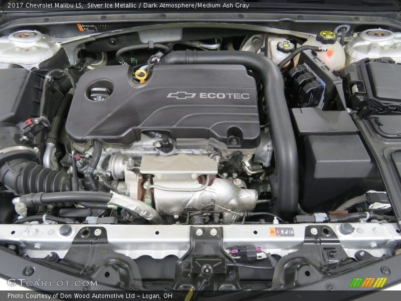 Silver Ice Metallic / Dark Atmosphere/Medium Ash Gray 2017 Chevrolet Malibu LS