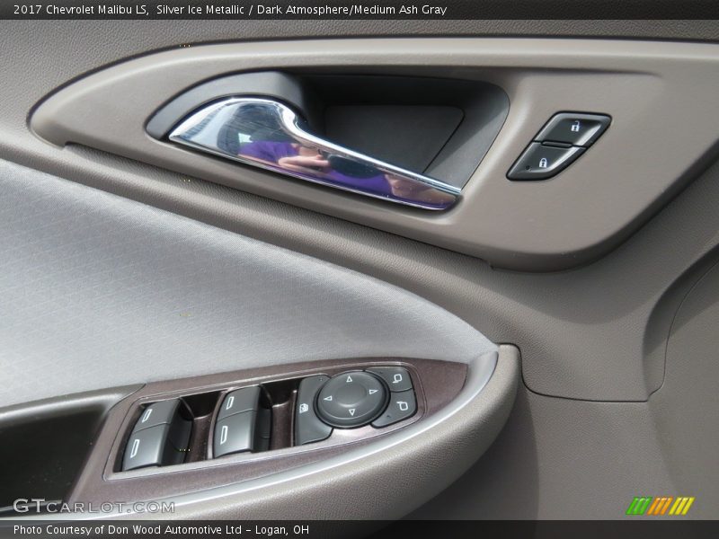 Silver Ice Metallic / Dark Atmosphere/Medium Ash Gray 2017 Chevrolet Malibu LS