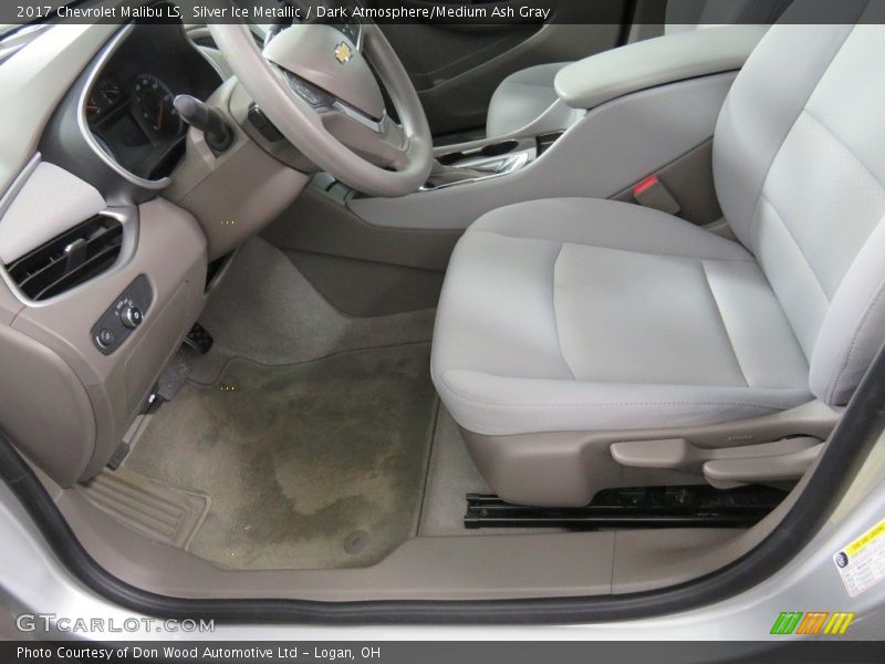 Silver Ice Metallic / Dark Atmosphere/Medium Ash Gray 2017 Chevrolet Malibu LS