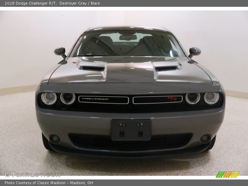 Destroyer Gray / Black 2018 Dodge Challenger R/T