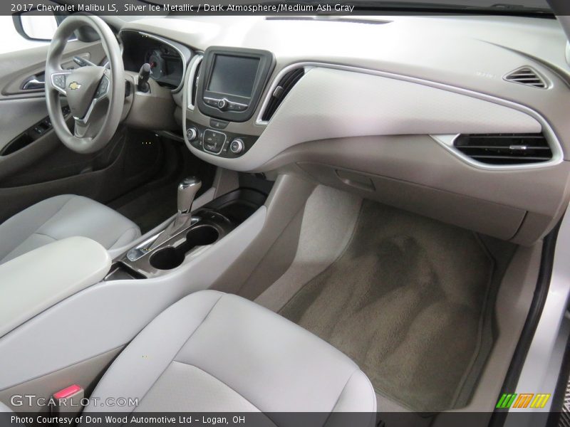 Silver Ice Metallic / Dark Atmosphere/Medium Ash Gray 2017 Chevrolet Malibu LS