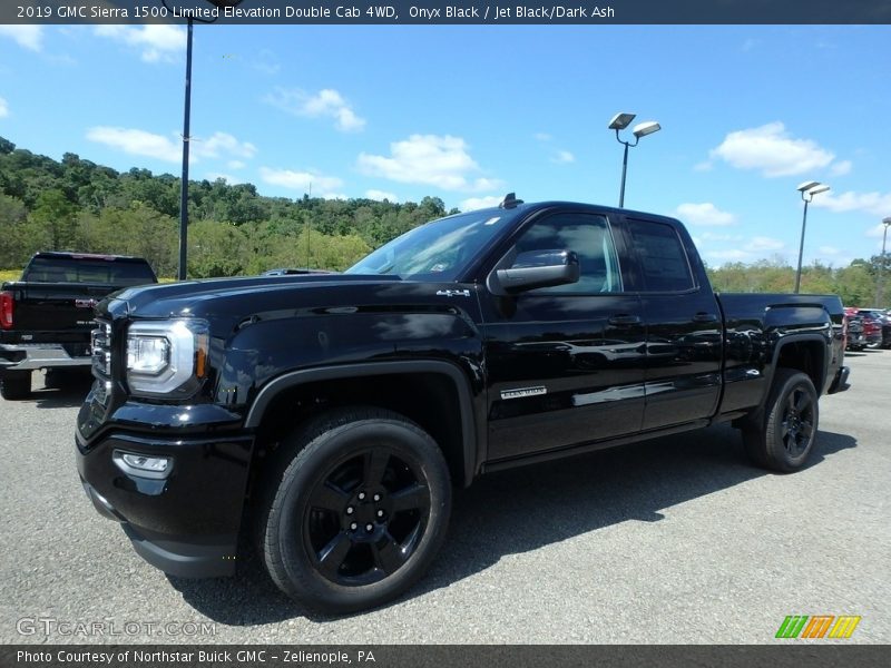 Onyx Black / Jet Black/Dark Ash 2019 GMC Sierra 1500 Limited Elevation Double Cab 4WD