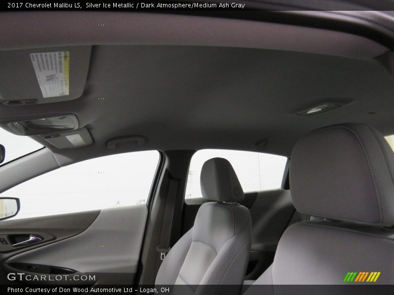 Silver Ice Metallic / Dark Atmosphere/Medium Ash Gray 2017 Chevrolet Malibu LS
