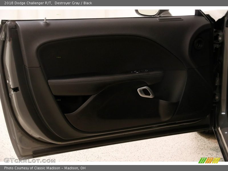 Destroyer Gray / Black 2018 Dodge Challenger R/T