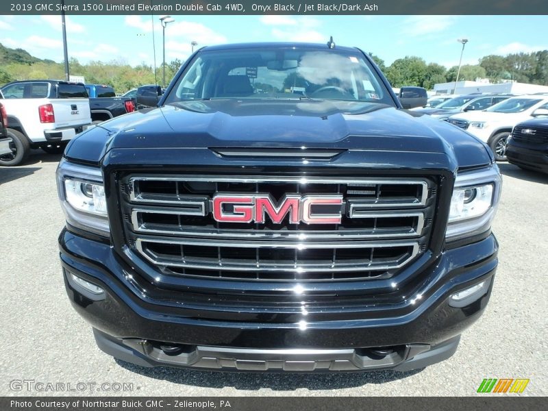 Onyx Black / Jet Black/Dark Ash 2019 GMC Sierra 1500 Limited Elevation Double Cab 4WD