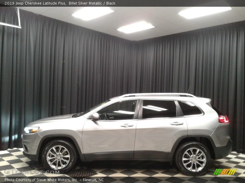 Billet Silver Metallic / Black 2019 Jeep Cherokee Latitude Plus