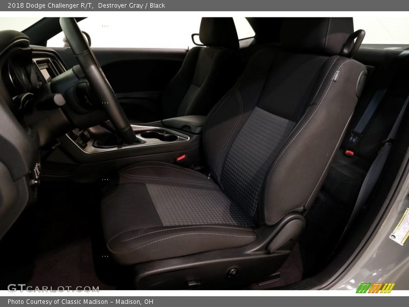 Destroyer Gray / Black 2018 Dodge Challenger R/T