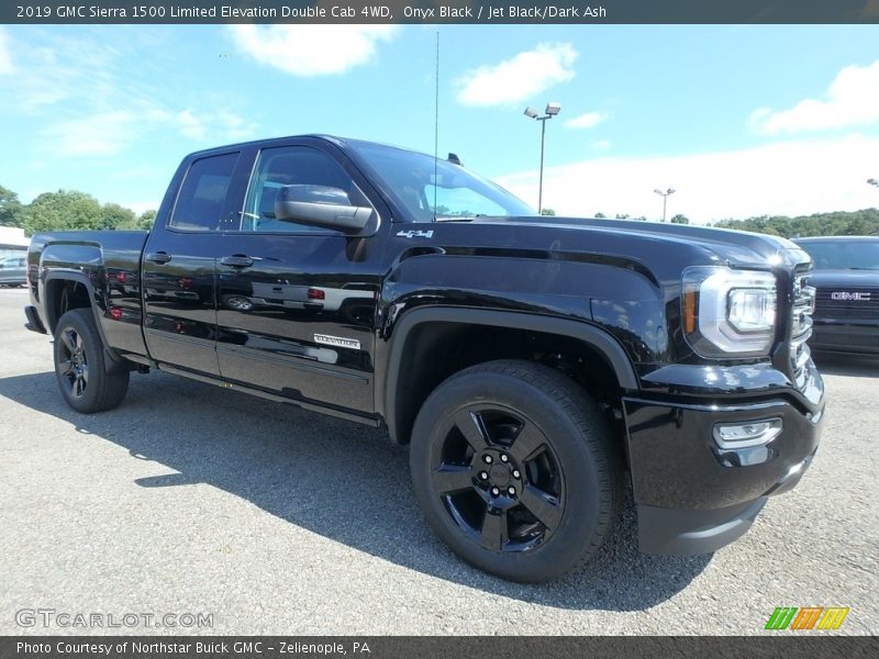 Onyx Black / Jet Black/Dark Ash 2019 GMC Sierra 1500 Limited Elevation Double Cab 4WD