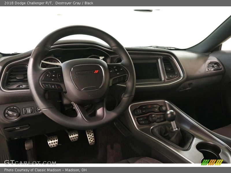 Destroyer Gray / Black 2018 Dodge Challenger R/T