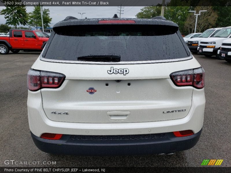 Pearl White Tri-Coat / Black 2020 Jeep Compass Limted 4x4