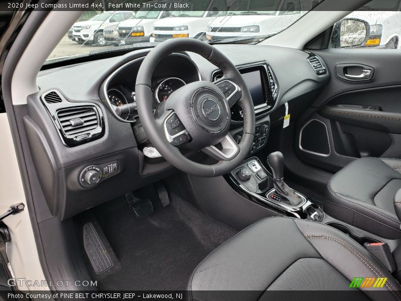  2020 Compass Limted 4x4 Black Interior