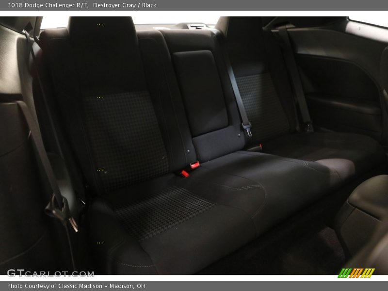 Destroyer Gray / Black 2018 Dodge Challenger R/T
