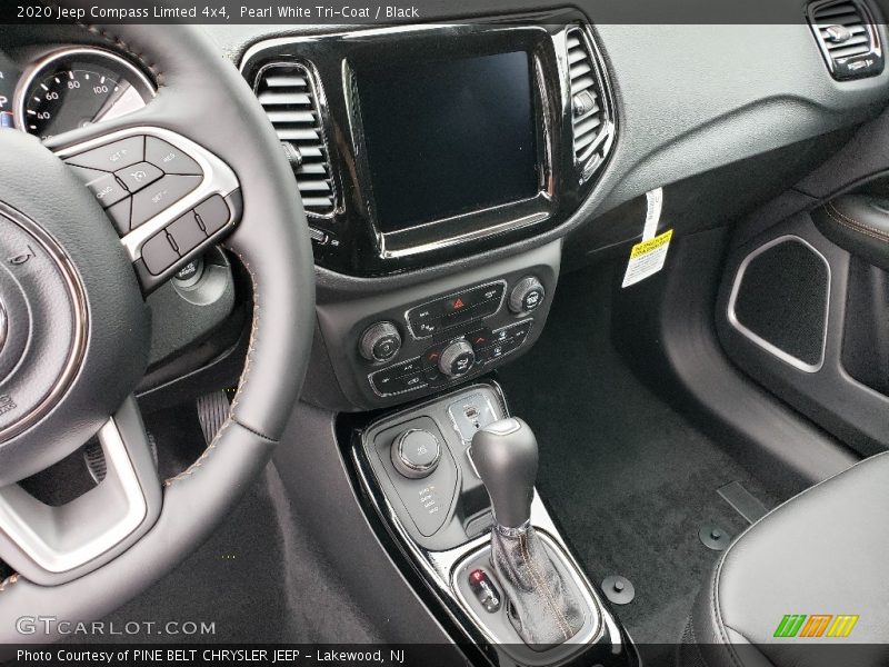 Controls of 2020 Compass Limted 4x4